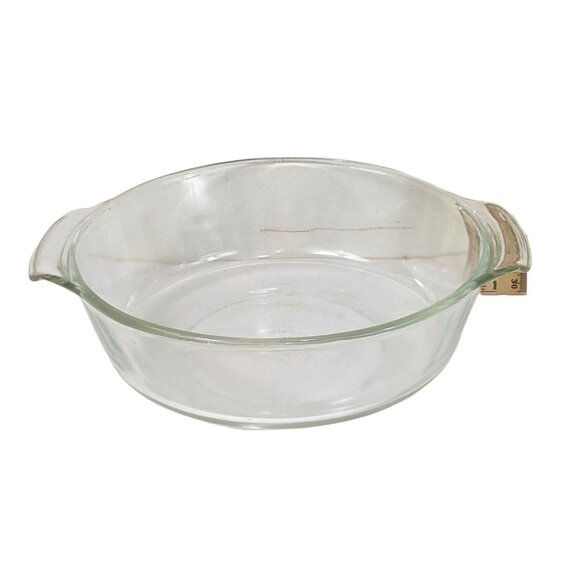 Anchor Hooking 1 1/2 quart Clear Glass Casserole Dish C104 - Picture 1 of 7